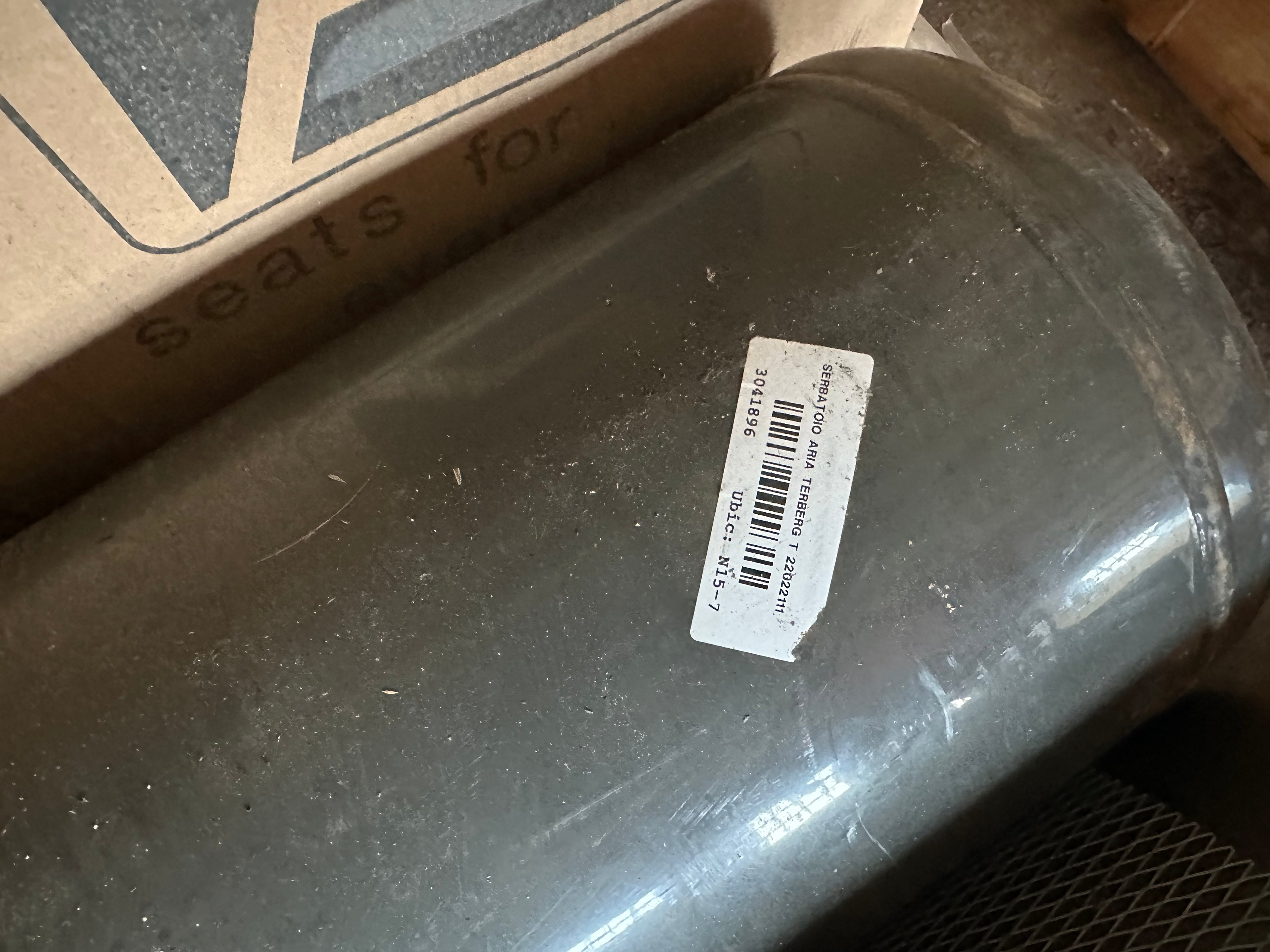 Serbatoio aria Terberg t22022111