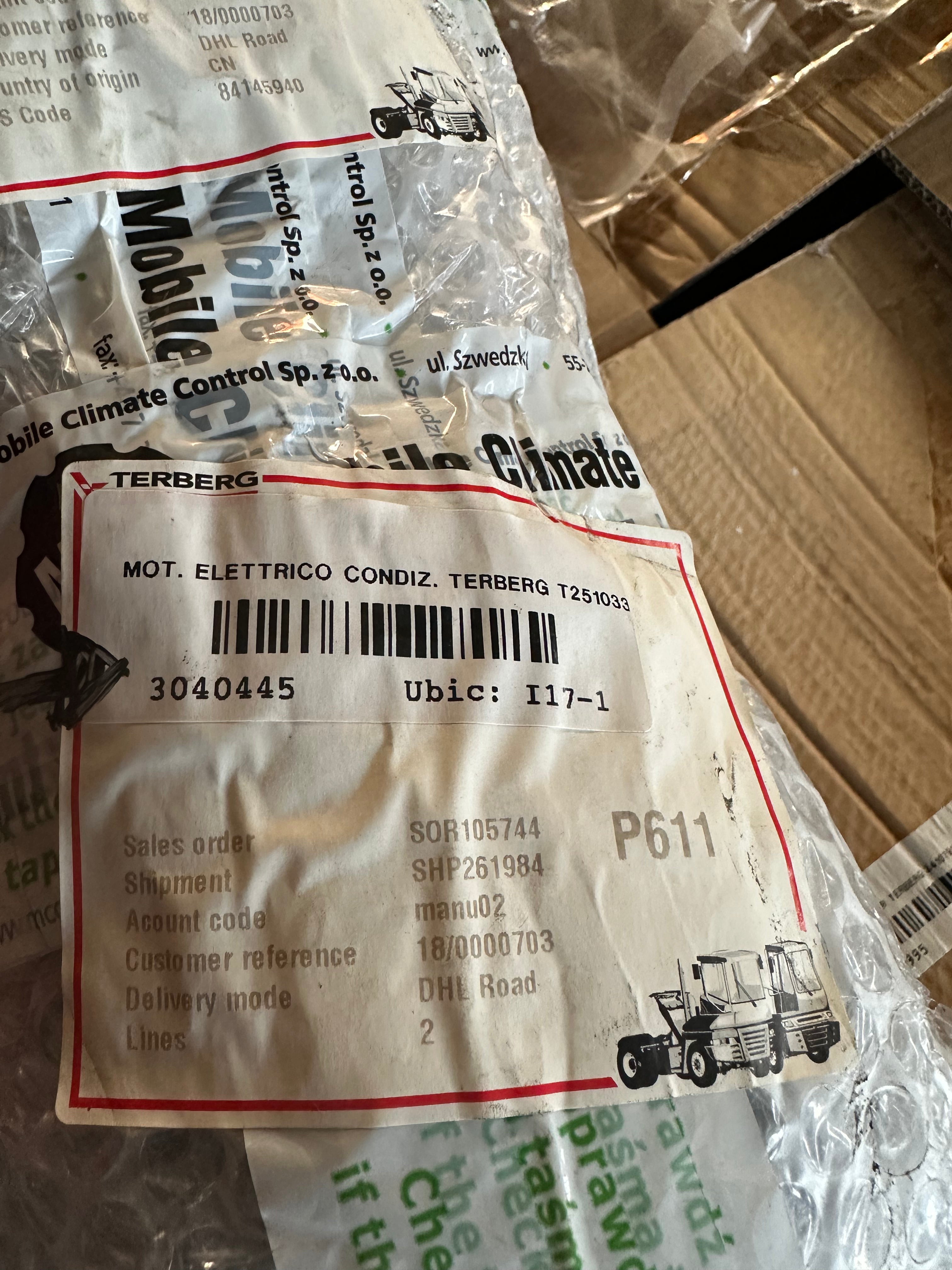 mot.elettrico condizionatore terberg  t25103358