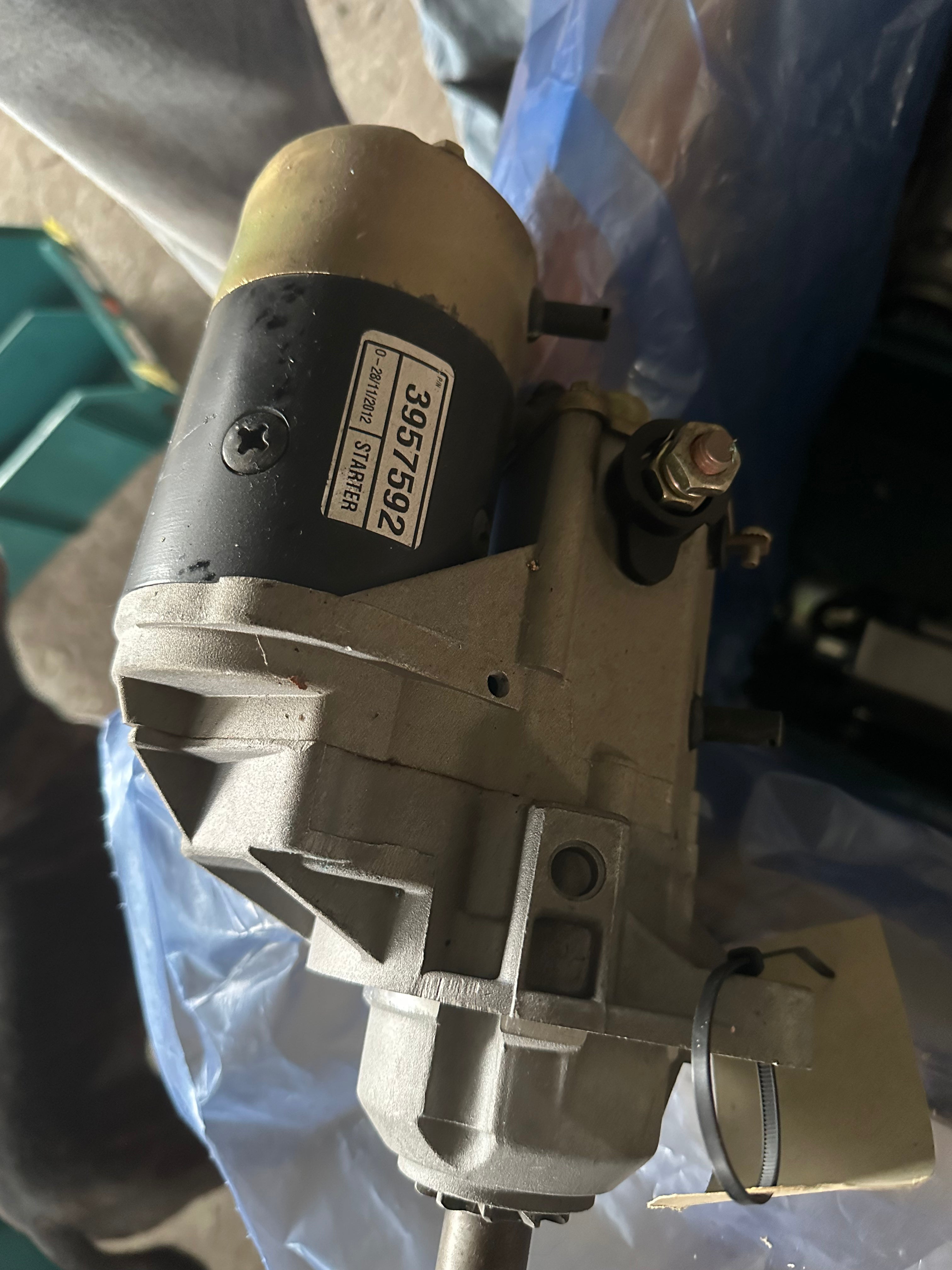 motorino avviamento Cummins 3957592