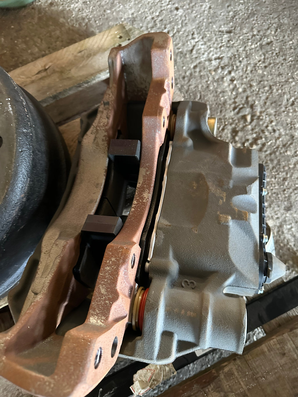 Pinza freno posteriore Terberg. cod T24011401